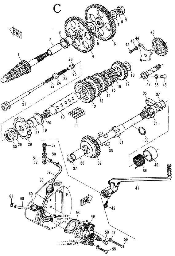 Review the figure and make your selection of parts from the list below.