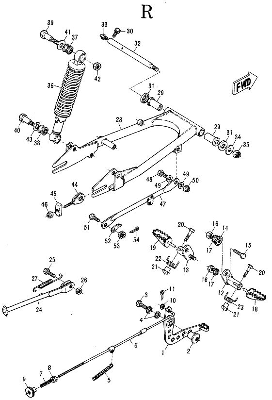 Review the figure and make your selection of parts from the list below.