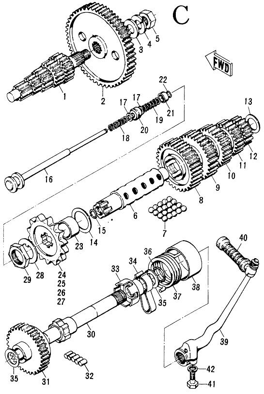 Review the figure and make your selection of parts from the list below.